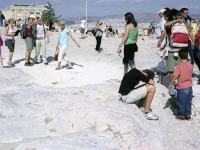 Enfant fatigué sur l'Acropole, Athènes  2008